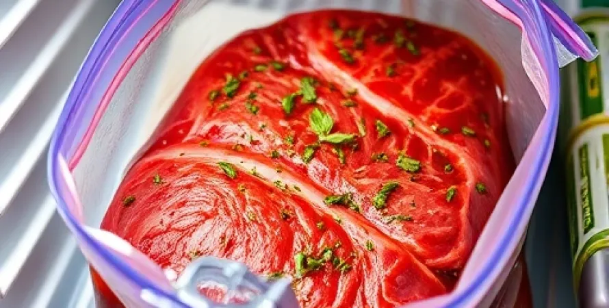Marinade de viande rouge