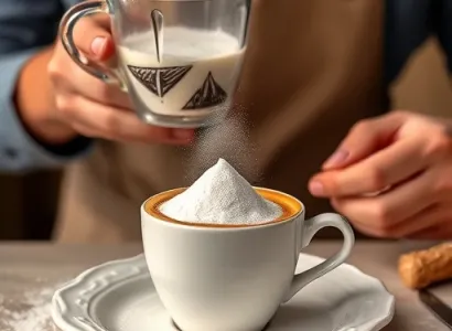 Crèmeur au café Vienna