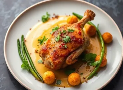Poulet au sauce de beurre de cacahuète