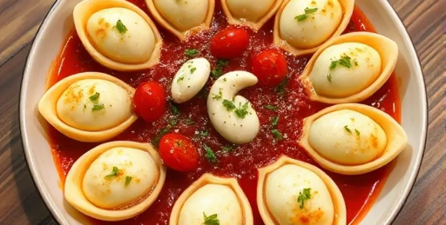 Coquilles aux fromages