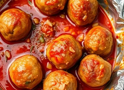 Boulettes de Viande Sauce Sucrée Salée