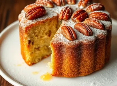 Gâteau Pecan au Beurre