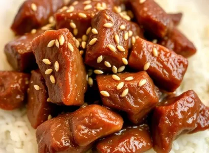 Boeuf au sesame