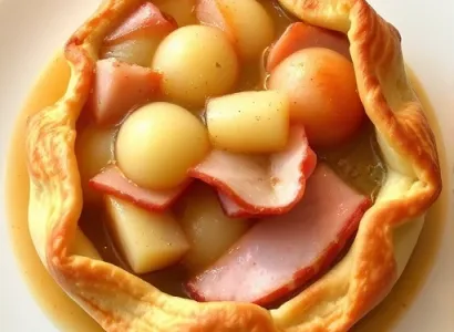 Tourte au jambon