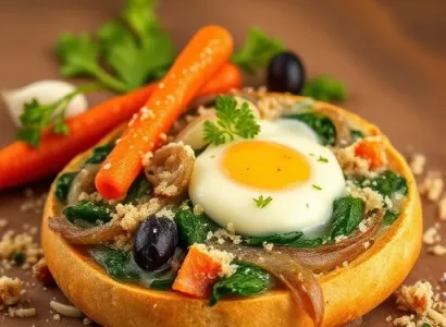 Pain de dinde aux légumes