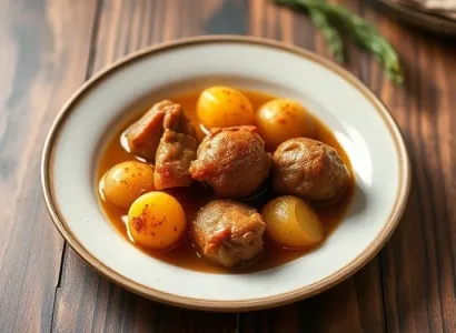 Daube de poireaux à la croate