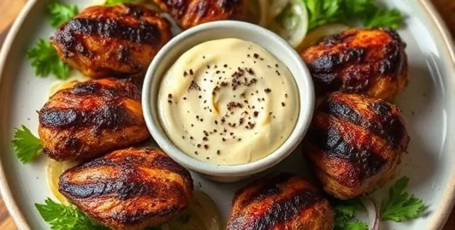 Salade de poulet fumé