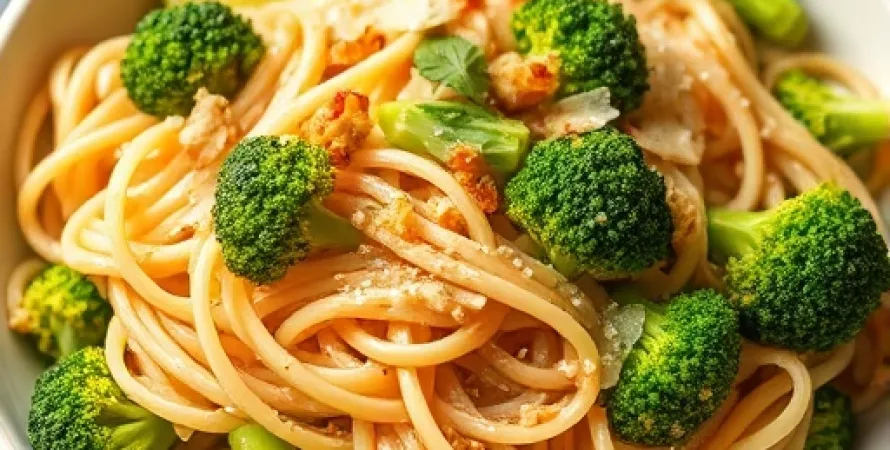 Salade de pâtes aux brocolis