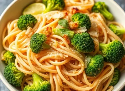 Salade de pâtes aux brocolis