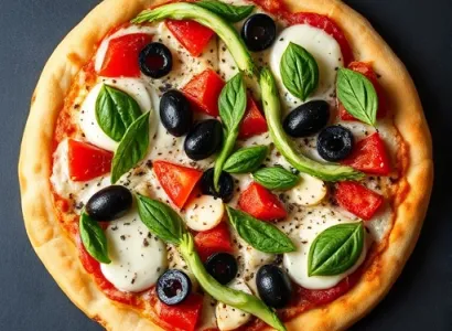 Pizza au jardin