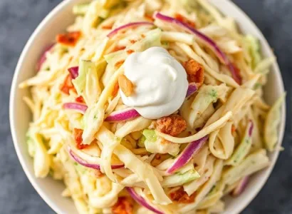 Salade de chou sans graisse
