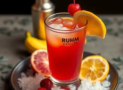 Cocktail Fruit Rouged'