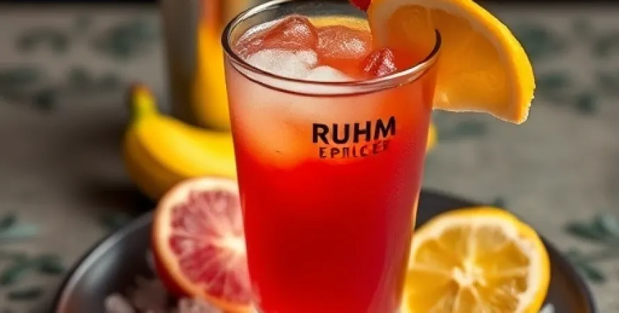 Cocktail Fruit Rouged'