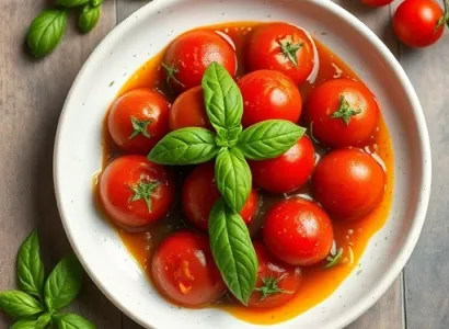 Tomates au Basilic