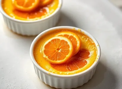 Oranges Brûlées au Grand Marnier