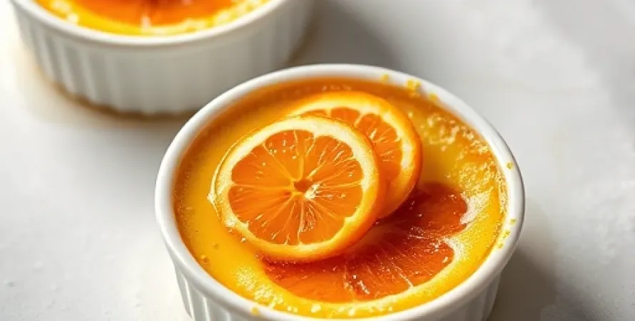 Oranges Brûlées au Grand Marnier