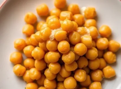 Pois chiches au miel