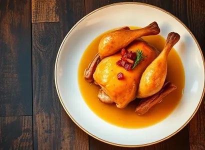 Poitrine de poulet au bacon et au miel