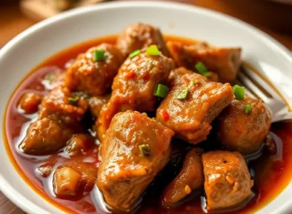 Porc braisé au cumin