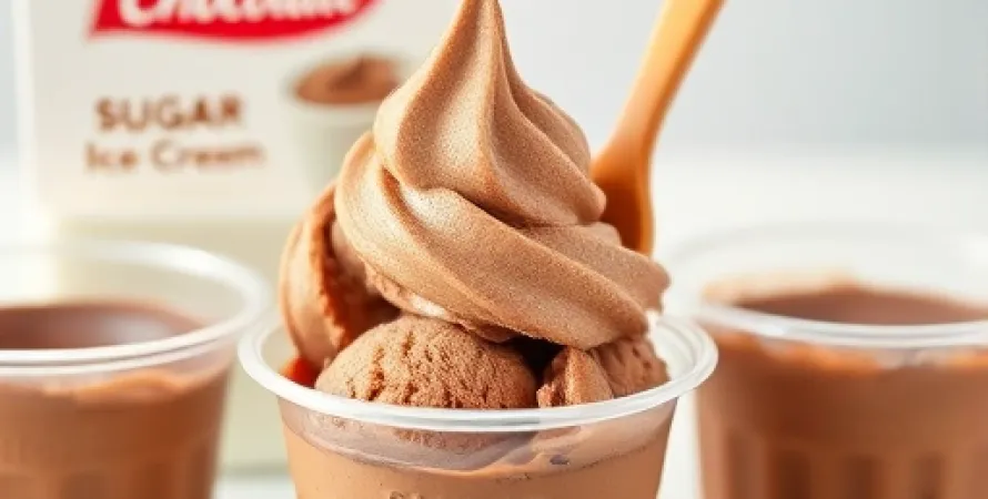 Glaces au chocolat