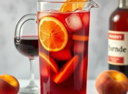Sangria au vin rouge