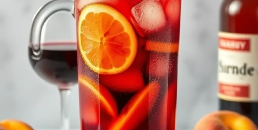 Sangria au vin rouge