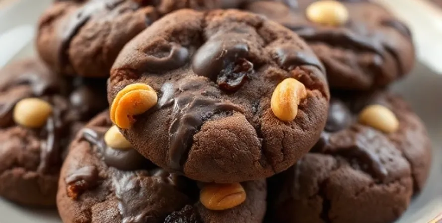 Cookies au chocolat et noix de cashew