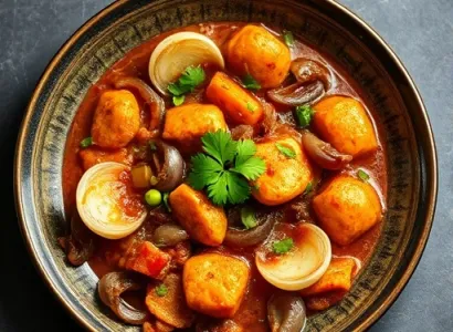 Thon au curry