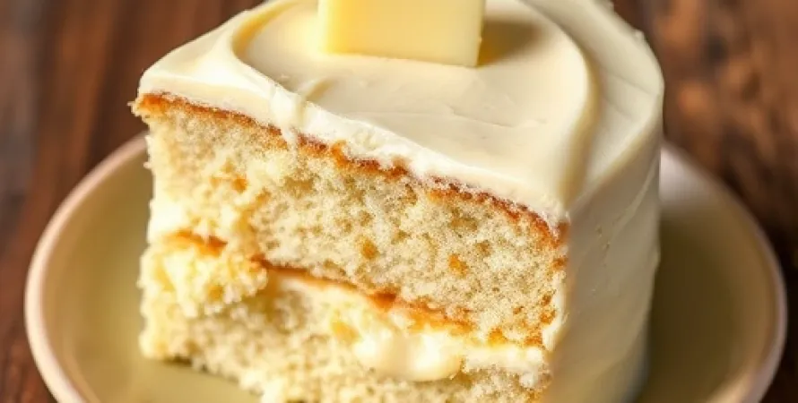 Gâteau au Chocolat Blanc