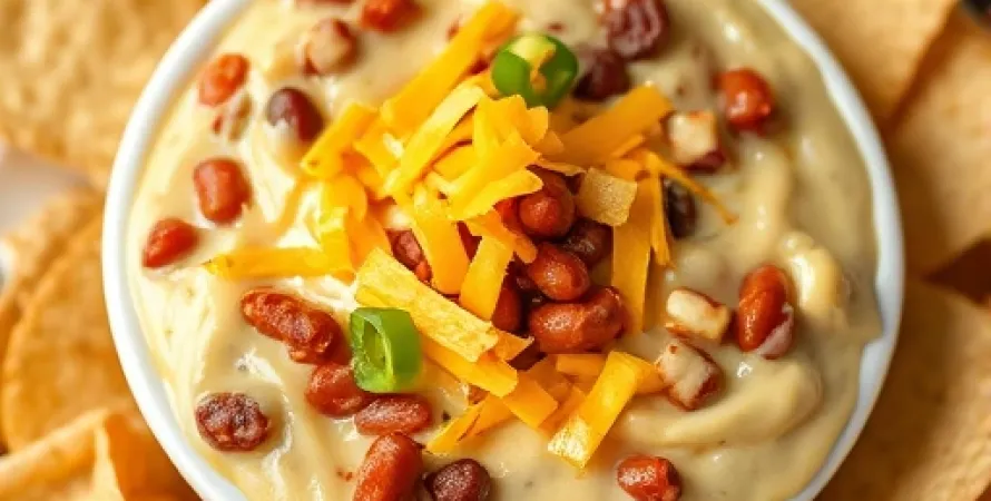 Dip de haricots au fromage