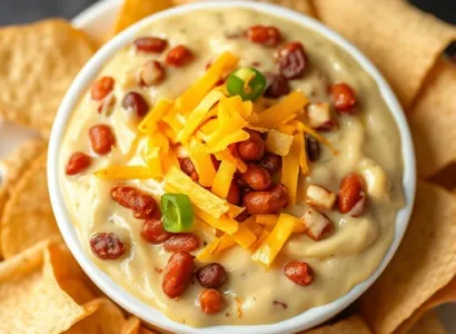 Dip de haricots au fromage