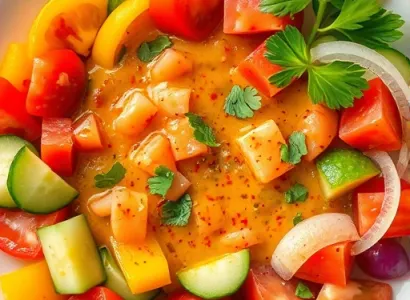 Salade de gazpacho
