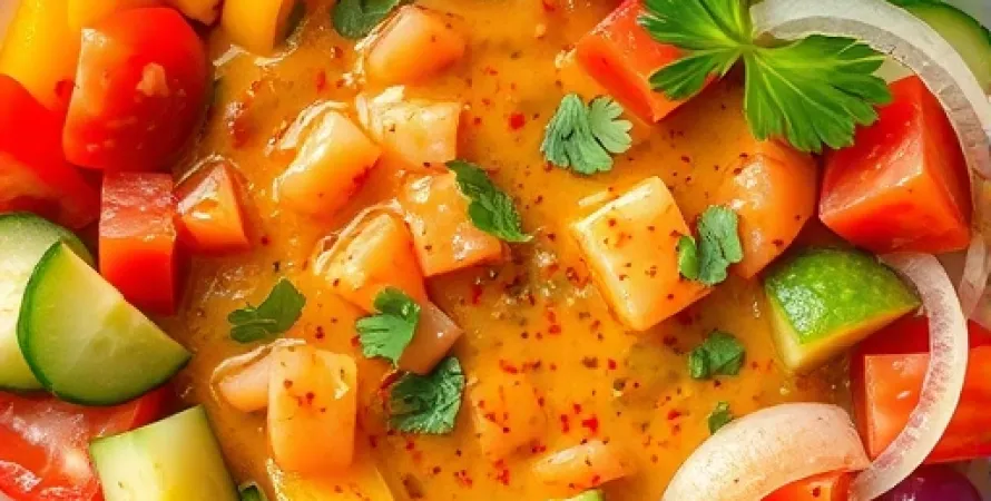 Salade de gazpacho