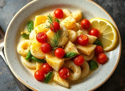 Asperges au pistou de tomate