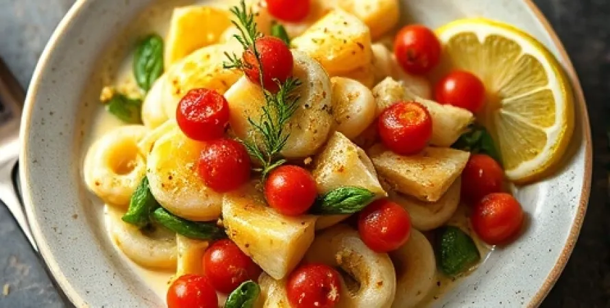 Asperges au pistou de tomate