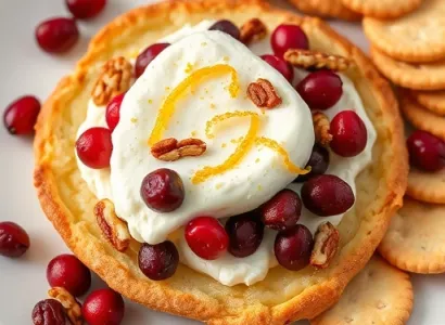 Tartine aux cranberries