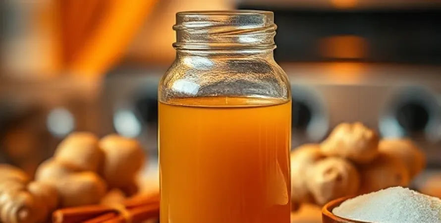 Sirop d'épices au gingembre