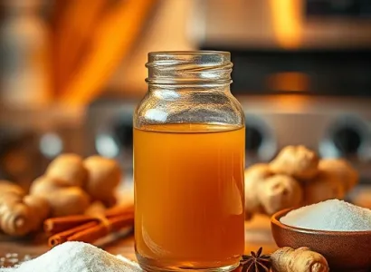 Sirop d'épices au gingembre