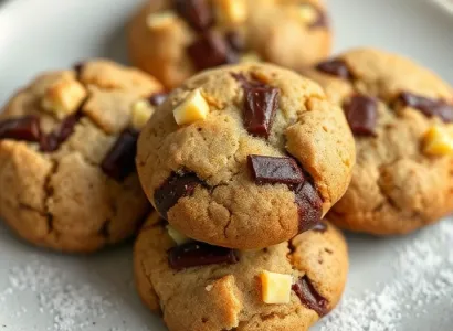Cookies au beurre et chocolat