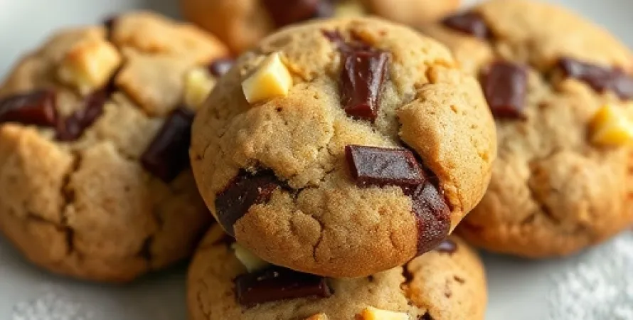 Cookies au beurre et chocolat