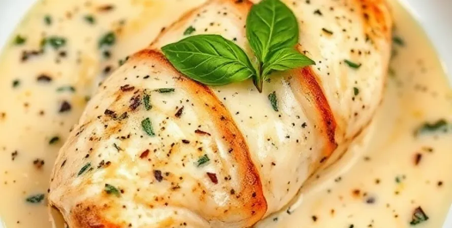 Poulet au basilic