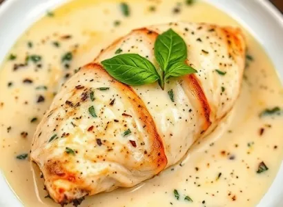 Poulet au basilic