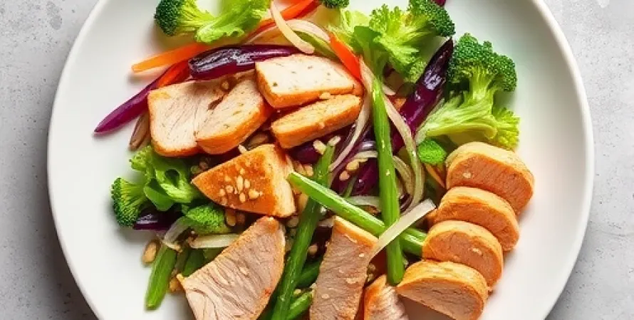 Vinaigrette pour salade de poulet chinois
