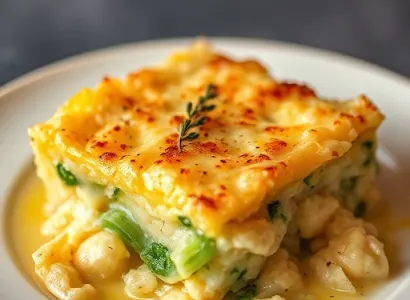 Gratin de maïs au fromage à la crème