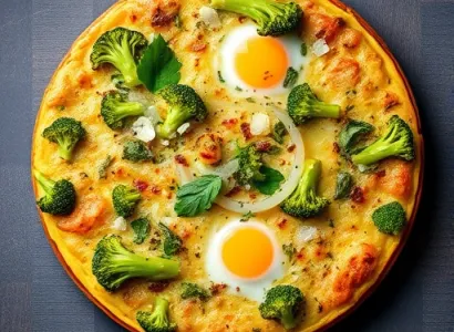 Frittata au broccoli