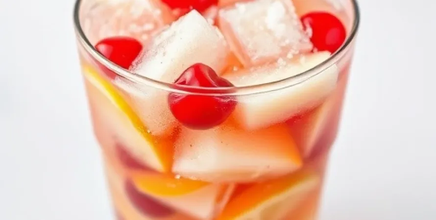 Punch aux fruits congelé