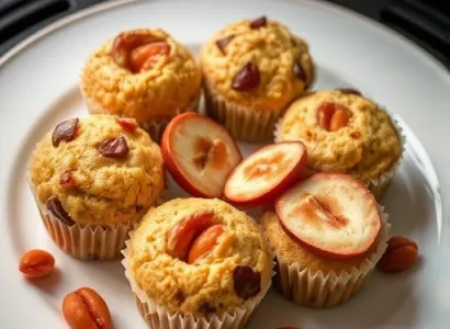 Muffins aux amandes et figues