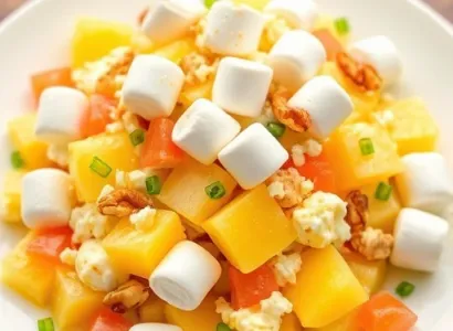 Salade de lime au fromage