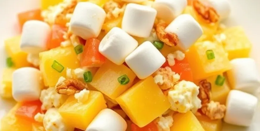 Salade de lime au fromage