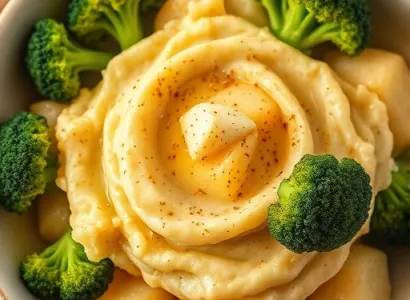 Pommes de terre échappées au broccoli